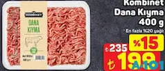 KOMBİNET DANA KIYMA 400 G KOMBİNET DANA KIYMA 400 G